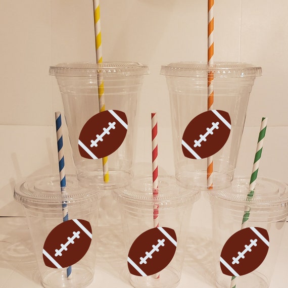 Football Straw Topper | Straw Buddy | Straw Charm | Straw Decoration