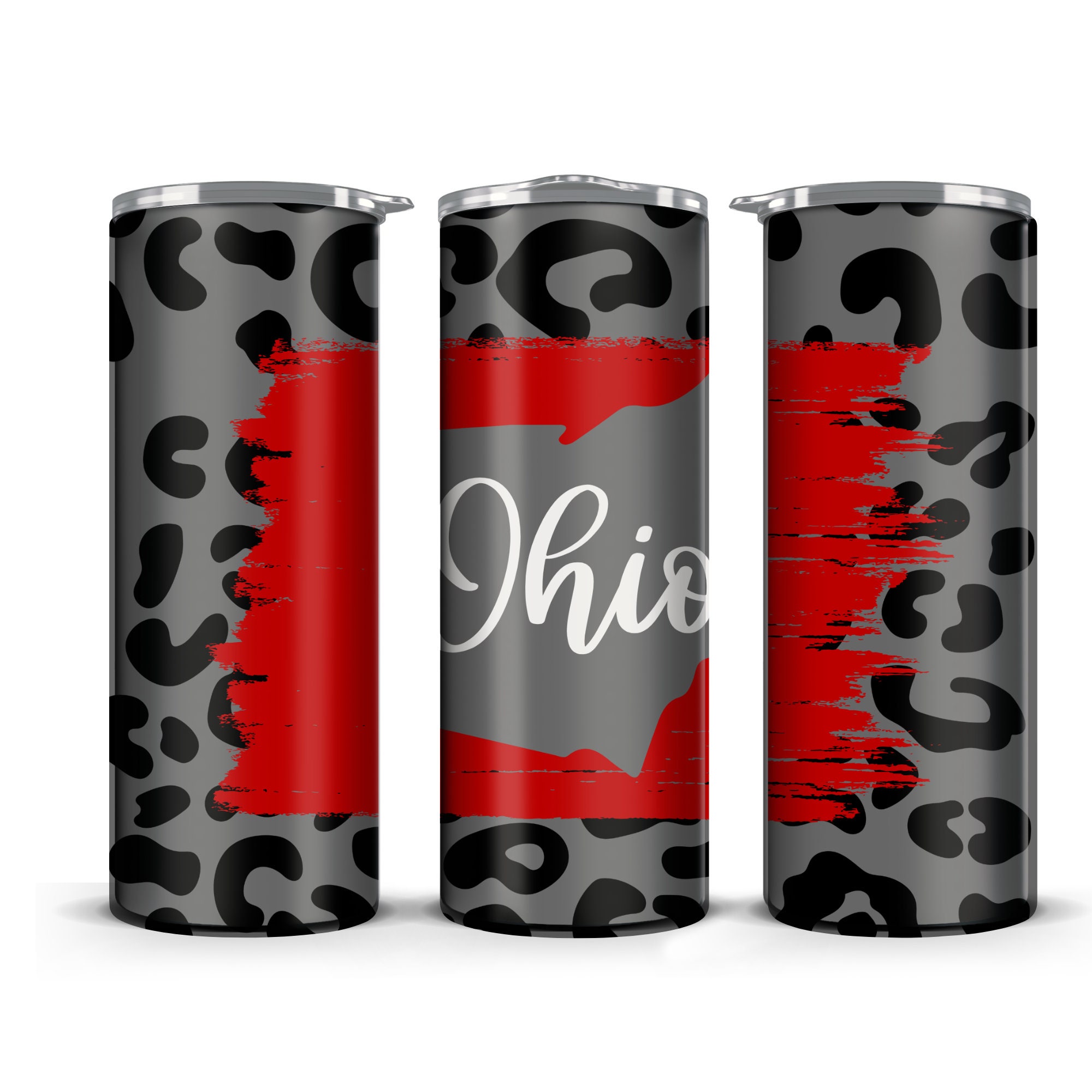 Ohio Tumbler Designs Ohio State 20oz Skinny Tumbler Sublimation Designs ...