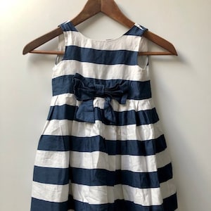 Vestido de verano Navy Strips