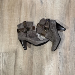 Mujer / Hebilla / Marrones / Botas