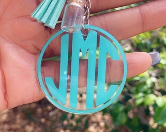 Personalized Monogram Keychain