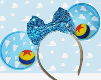 Luxo Ball Mouse Ears | 3D Printed Toy Story Mickey Ears | Unique Pixar Minnie Ears Gift for Kids and Adults
