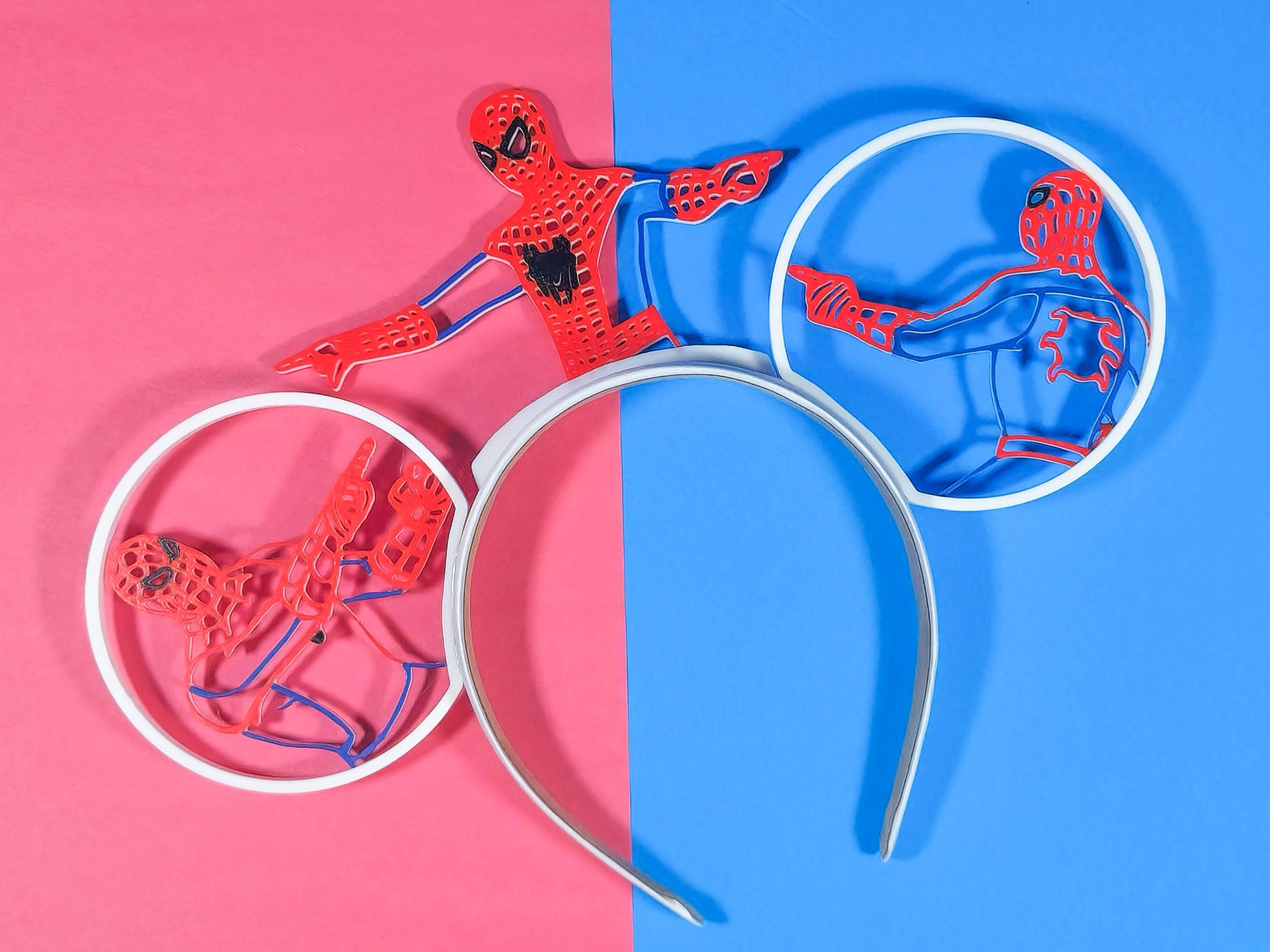 Spiderman Mouse Ears | Spider-man Pointing Meme Mickey Ears 
