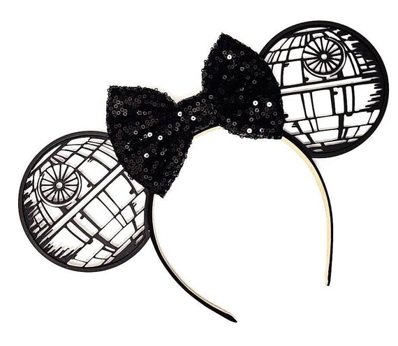 Star Wars Mouse Ears | Death Star Minnie Ears | 3D Printed  display picture 1