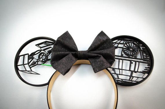 Star Wars Mouse Ears | Death Star Tie Fighter Minnie Ears  display picture 2