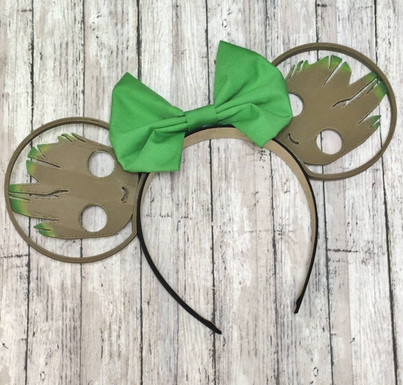 Disney Parks Baby Groot Ears Headband Guardians Galaxy‎ Disney Parks Baby Groot Ear Headband Guardians of the Galaxy  main image 4