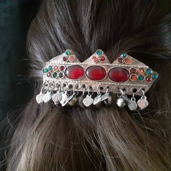 Barrette kuchi vintage tribal fusion ou Ats fcbd