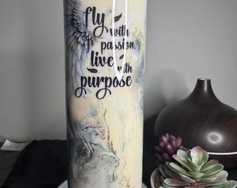 20 oz skinny stainless tumbler