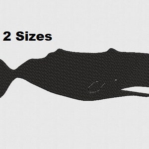 Sperm Whale Embroidery Machine Design