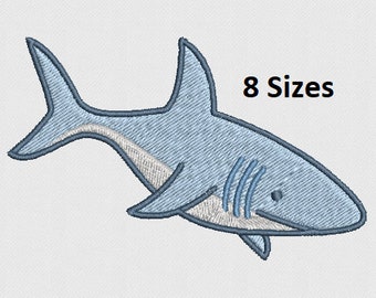 Shark Machine Embroidery File