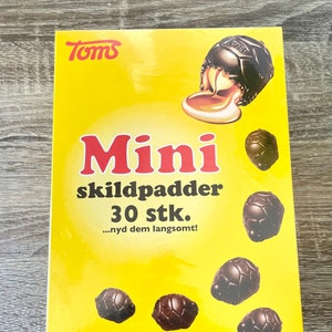 kontrol uddrag Også Toms Mini Skildpadder Chocolate Turtles Mini 30 Pieces 360g - Etsy