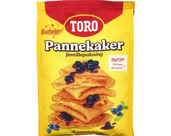 Toro Pannekaker Familiepakning - Toro Pancakes Family Pack 522 Grams (18.4 oz)