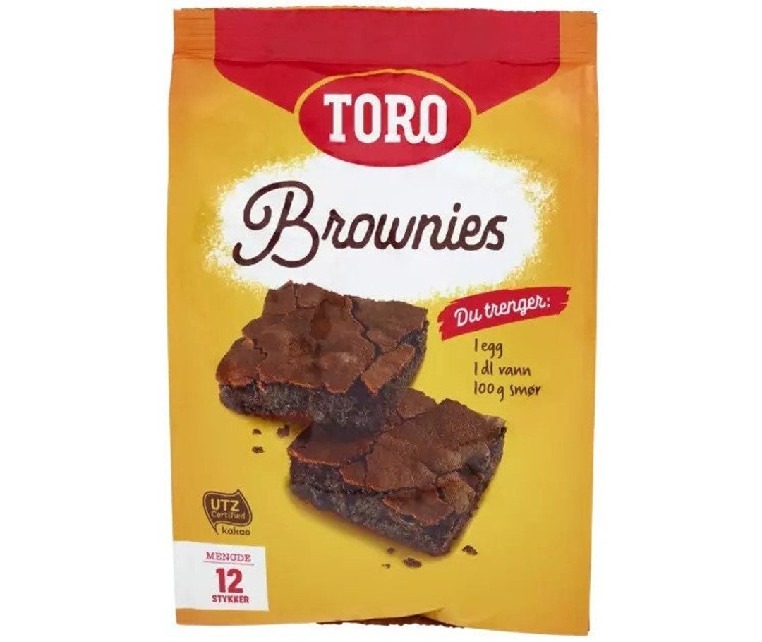 Toro Brownies Brownies Noruegos 552 Gramos 19.5 oz Etsy España