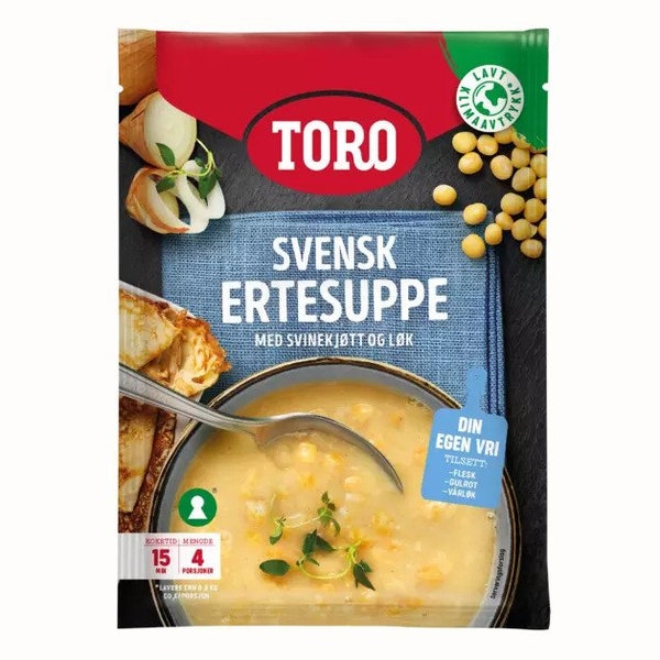 Toro Svensk Ertesuppe - Toro Swedish Pea Soup 166 Grams (5.8 oz)