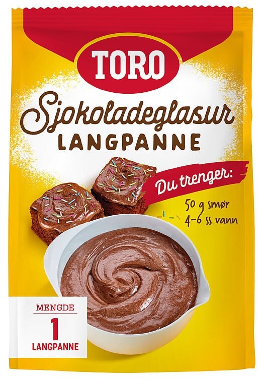 Toro Sjokoladeglasur Langpanne Toro Chocolate Icing Long Pan Etsy