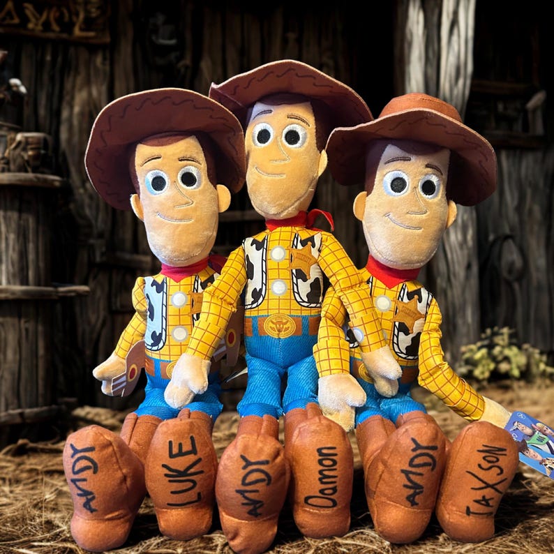 Peluche personalizado de Toy Story, Woody o Buzz Lightyear imagen 2