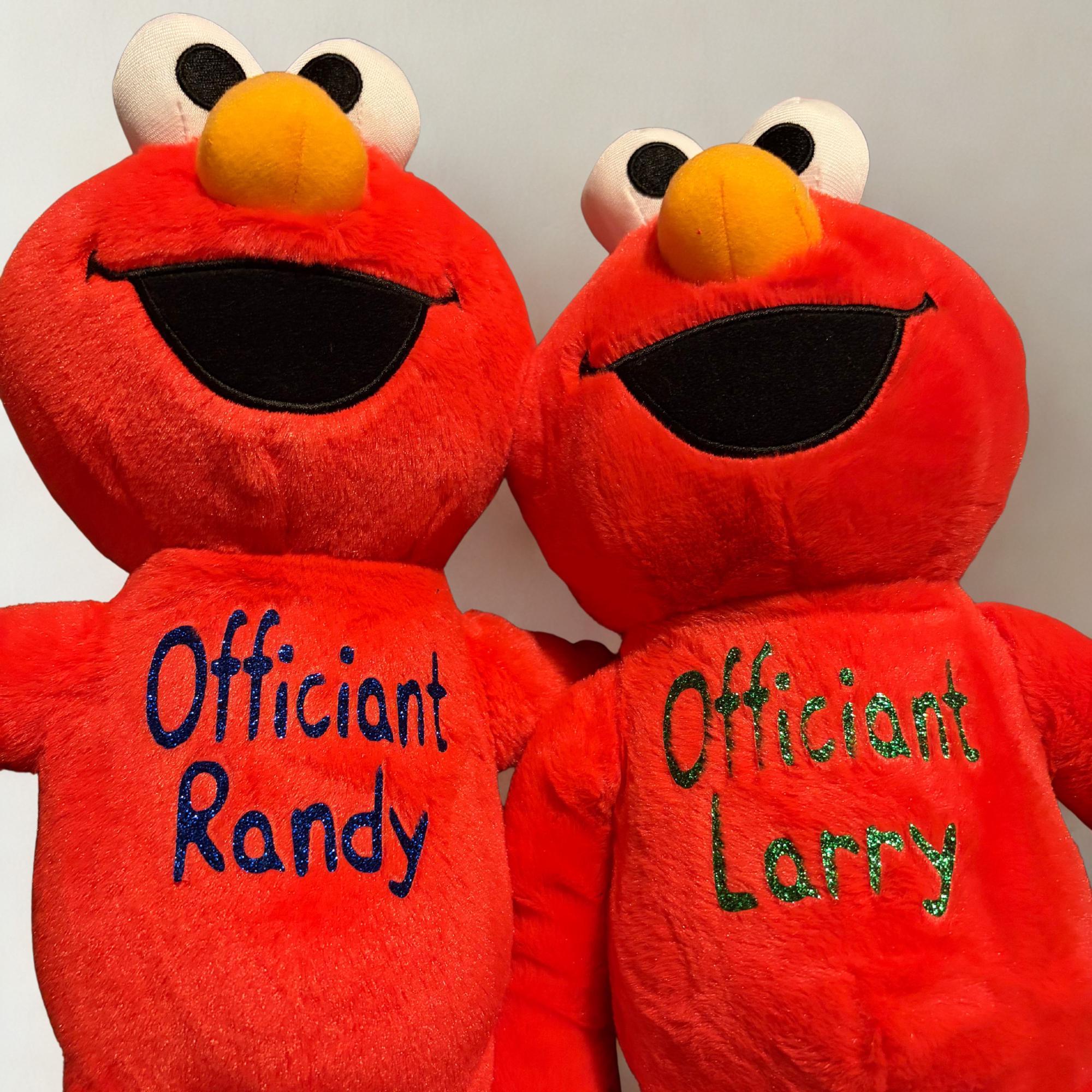 Personalized Sesame Street Elmo Plush - Etsy