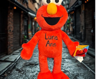 Personalized Sesame Street Elmo Plush