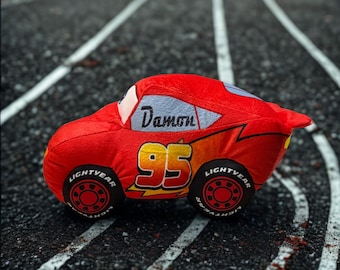 Peluche personalizado de Cars de Rayo Mcqueen