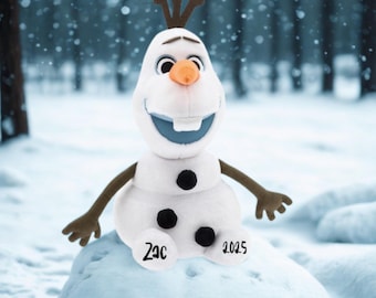 Personalized 12 inch Frozen Olaf Plush