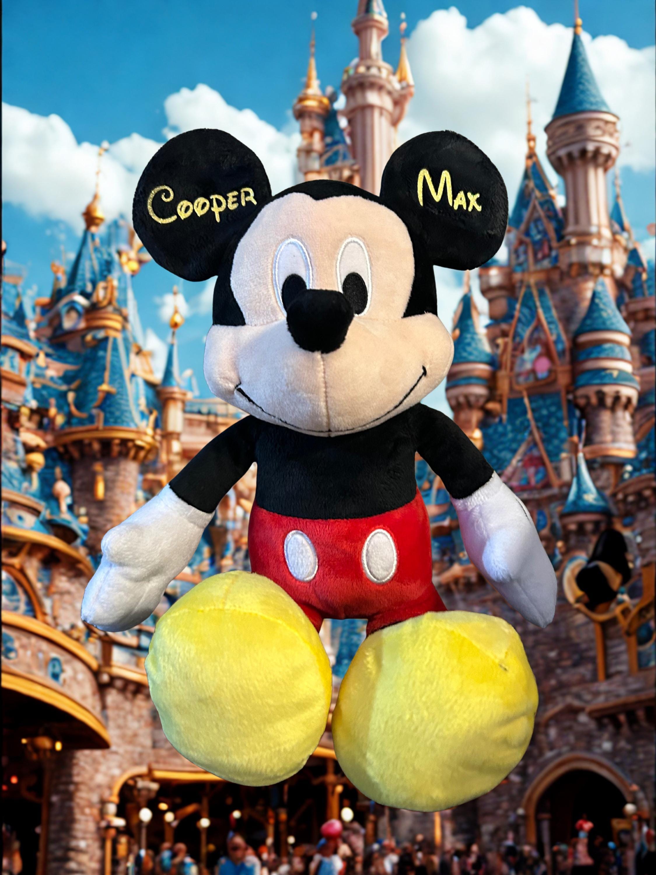 ミッキーマウス ミニーマウス ペア ぬいぐるみ あみぐるみ ウォルト ディズニー ディズニーDISNEYミッキーマウス＆ミニー記念品付ペアぬいぐるみ