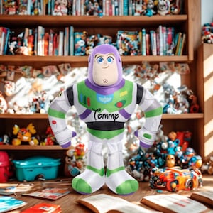 Peluche personalizado de Toy Story, Woody o Buzz Lightyear imagen 6