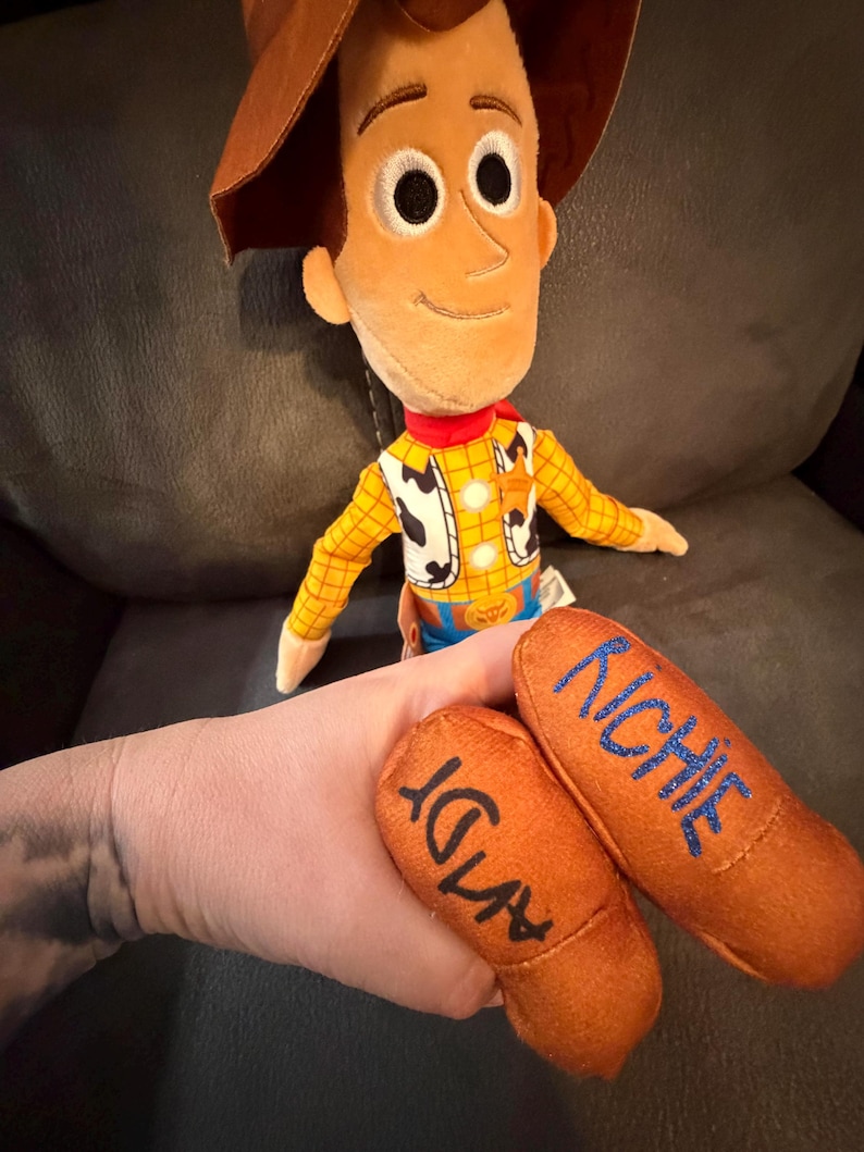 Peluche personalizado de Toy Story, Woody o Buzz Lightyear imagen 9