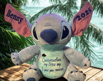 Personalized Stitch Graduation Plush