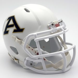 akron football helmet mask Riddell Revolution G2BC Full Size Facemask the S2BD Akron Zips White/white Mini Football