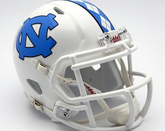 North Carolina Tar Heels Alternate White Mini Football Helmet