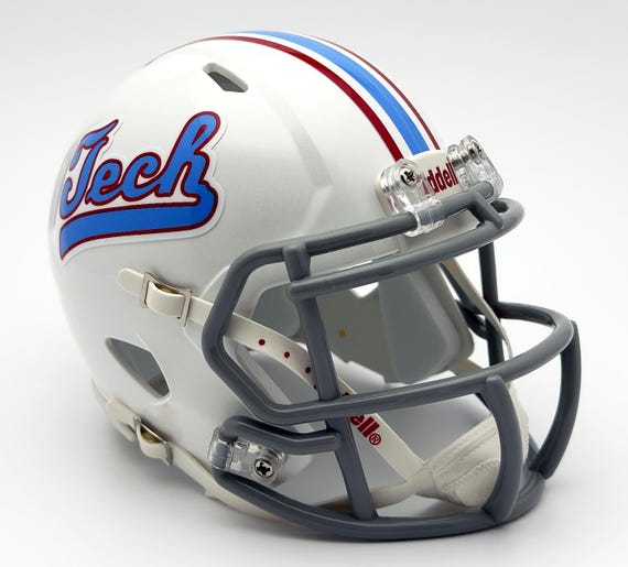 Louisiana Tech Bulldogs 2024 Throwback Mini Football Helmet - Etsy