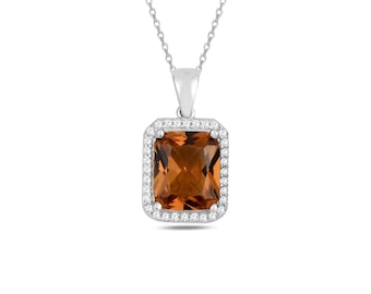Collana con ciondolo in sultanite, collana con pietra sultanite cangiante 925K, ciondolo con pietra preziosa diaspro turco, idea regalo per donna