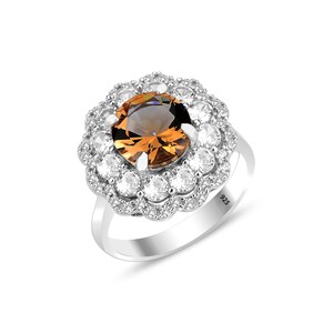 Turkish Diaspore Sultanite Silver Ring, Handmade Silver Ring, 925 Sterling Silver Ring, Color Change Stone Silver Ring, Gift Idea For Women
