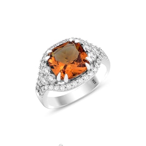 Minimalist Sultanite Stone Silver Ring, The Stone of the Ring Changes Color During the Day, Sultanite Hnadmade Silver Ring, 925K