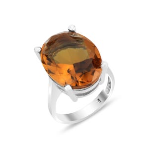 Oval Sultanite Gemstone Silver Women Ring, Turkish Diaspore Sultanite Stone Ring, 925 Sterling Silver Ring, Color Change Stone Sultanite