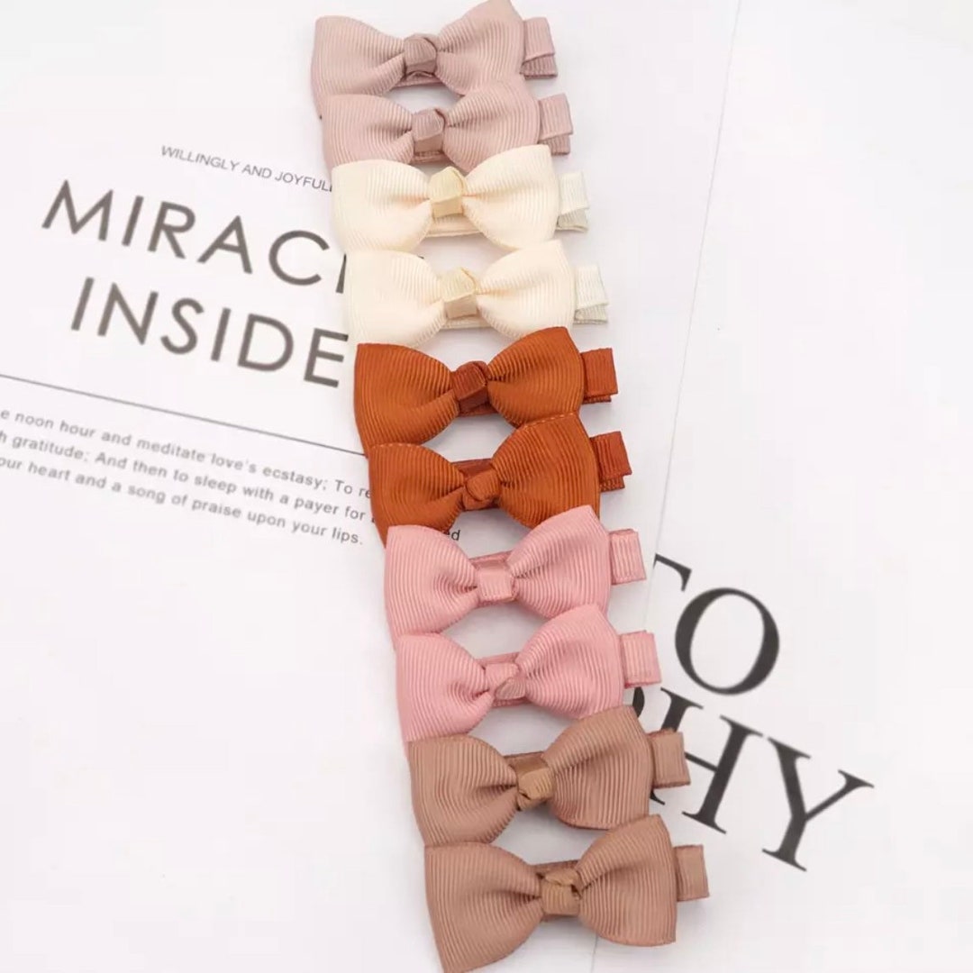 Set of 10 Hair Clips Hair Clips Babies Children Girls Pink Etsy