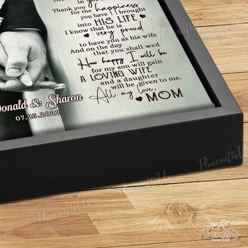 Wedding Gifts for Son and Daughter in Law Personalized Son - Etsy