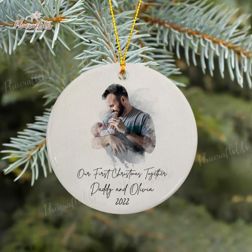 Husband Daddy Ornament New Dad Gift First Time Daddy Gift Etsy