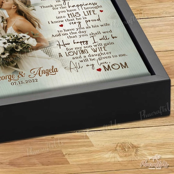 Wedding Gifts for Son on Wedding Day Personalized Wedding - Etsy