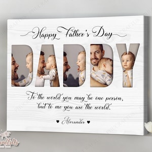 First Fathers Day Gift From Son Daughter, Custom Photo First Time Fathers Day Gift, Father's Day 2023 Gift New Dad