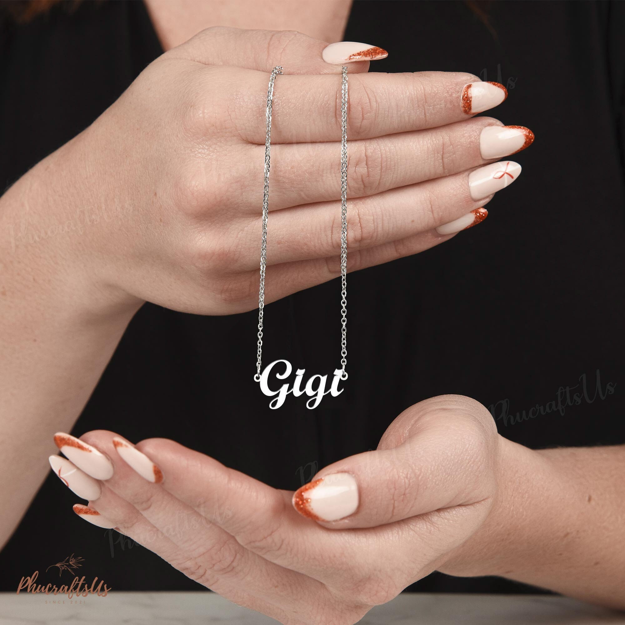 Gigi necklace shop sterling silver
