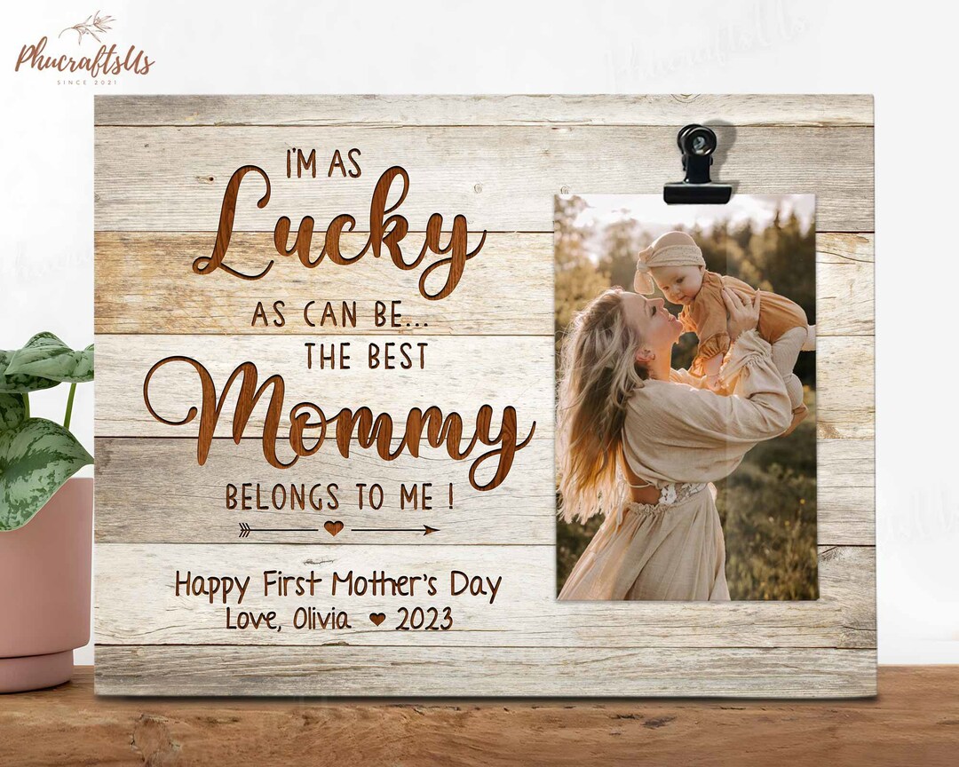 1st Mothers Day Gifts for New Mom, First Time Mom Gift for Wife From