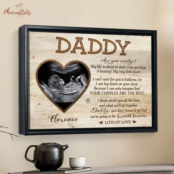 Photo Canvas Father's Day Gifts For Expecting Dads Best Gifts