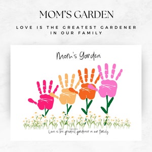 Handprint Art: Mother&#39;s Day Keepsake Gift (Digital Download)