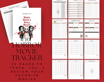 Horror Movie Tracker with movie reviews, watch list, favorite movie log, new release calendar, and movie night planner