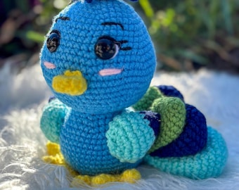 Poopy der Pfau - Muster