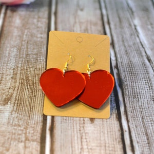 Mirror Heart Earrings