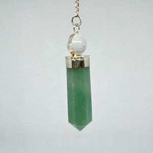 Péndulos de cristal: espiritualidad y meditación Aventurine