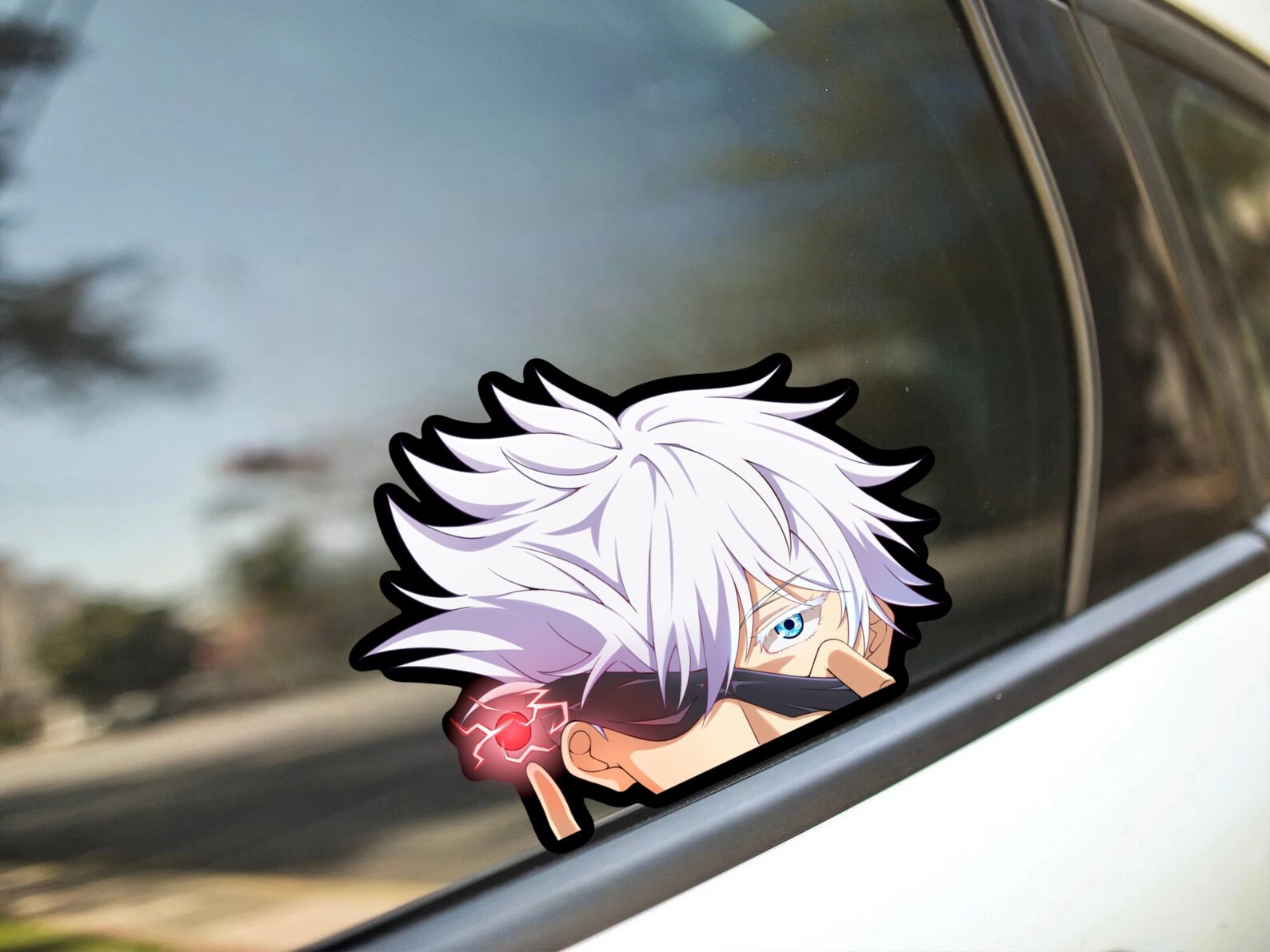 Share 79+ anime car stickers peekers in.cdgdbentre