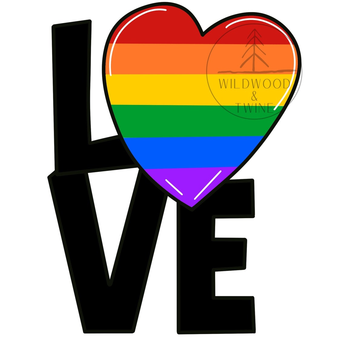 TEMPLATE Pride Love Door Hanger Template, Pride Door Hanger Template